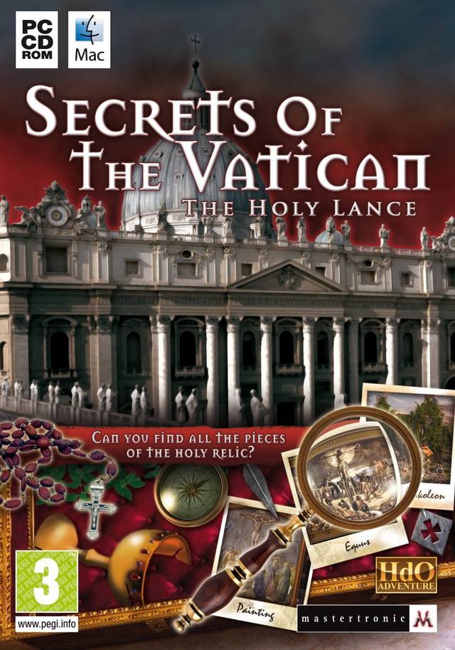 jaquette du jeu vidéo Secrets of the Vatican : The Holy Lance