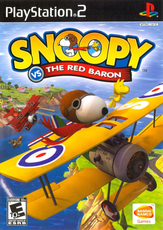 jaquette du jeu vidéo Snoopy vs. the Red Baron