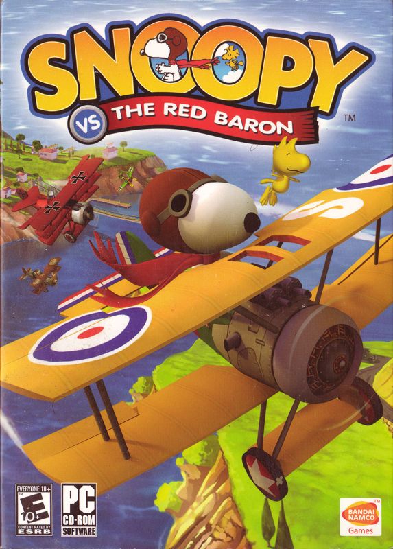 jaquette du jeu vidéo Snoopy vs. the Red Baron