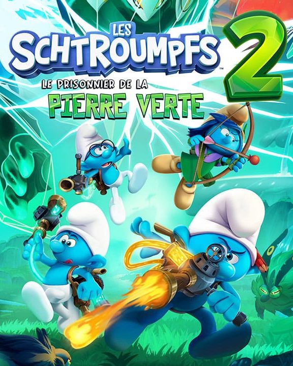 jaquette du jeu vidéo Les Schtroumpfs 2 : Le Prisonnier de la Pierre Verte