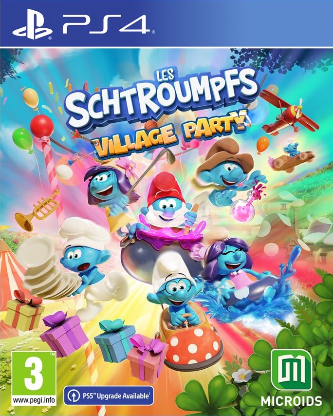 jaquette du jeu vidéo Les Schtroumpfs: Village Party