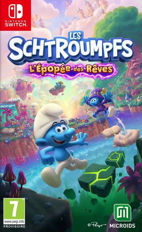 jaquette du jeu vidéo Les Schtroumpfs : L'Épopée des Rêves