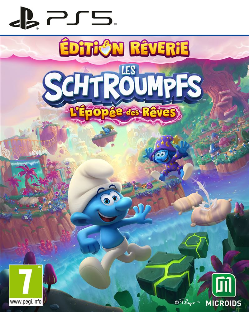 jaquette du jeu vidéo Les Schtroumpfs : L'Épopée des Rêves