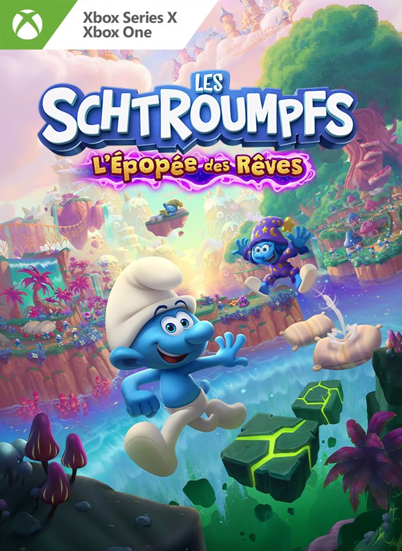 jaquette du jeu vidéo Les Schtroumpfs : L'Épopée des Rêves