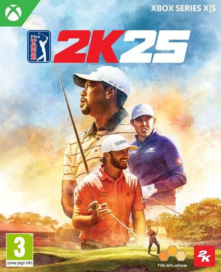 jaquette du jeu vidéo PGA Tour 2K25