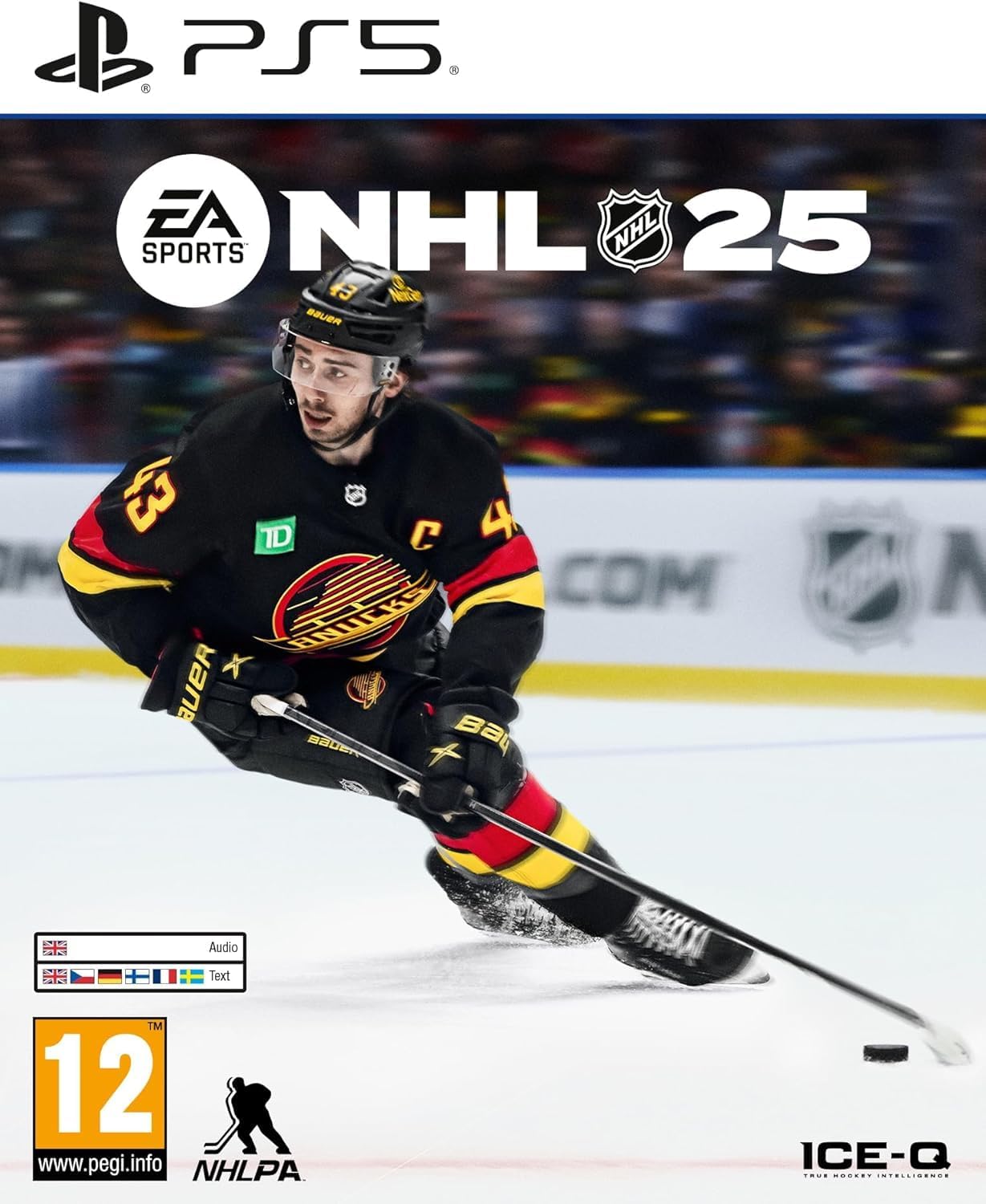 jaquette du jeu vidéo NHL 25