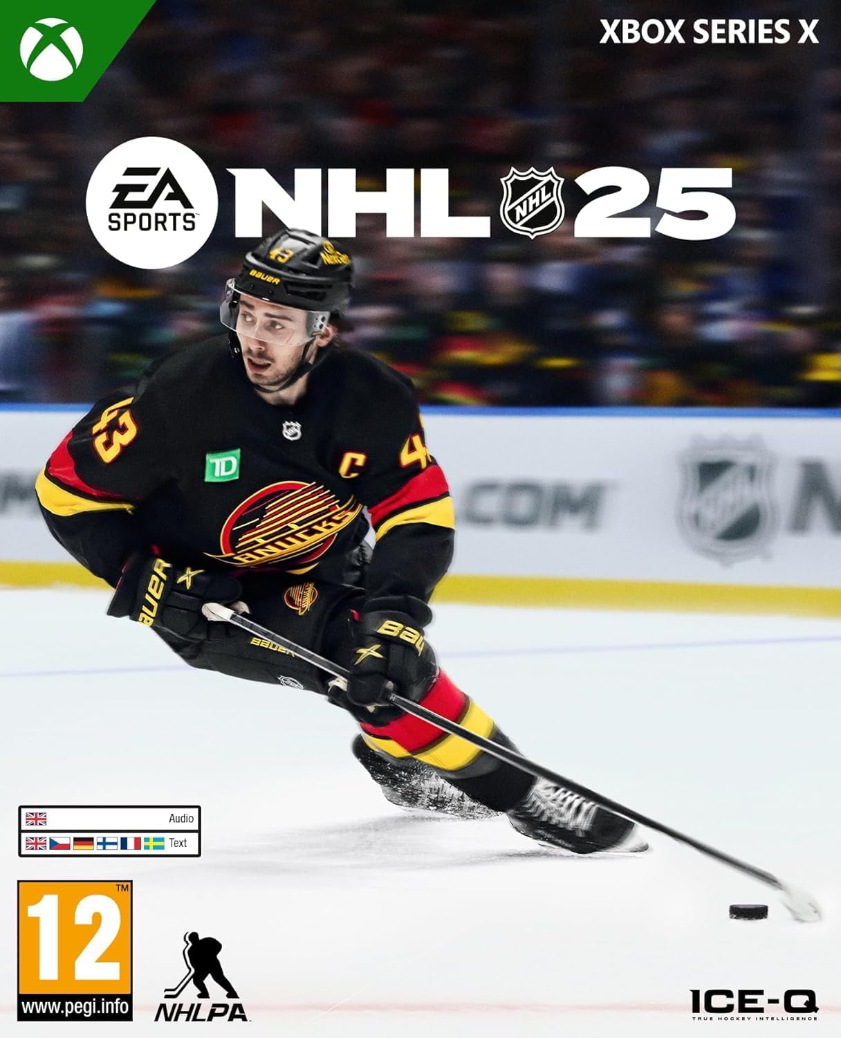 jaquette du jeu vidéo NHL 25