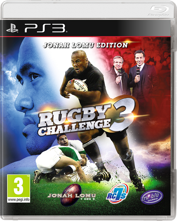jaquette du jeu vidéo Rugby Challenge 3