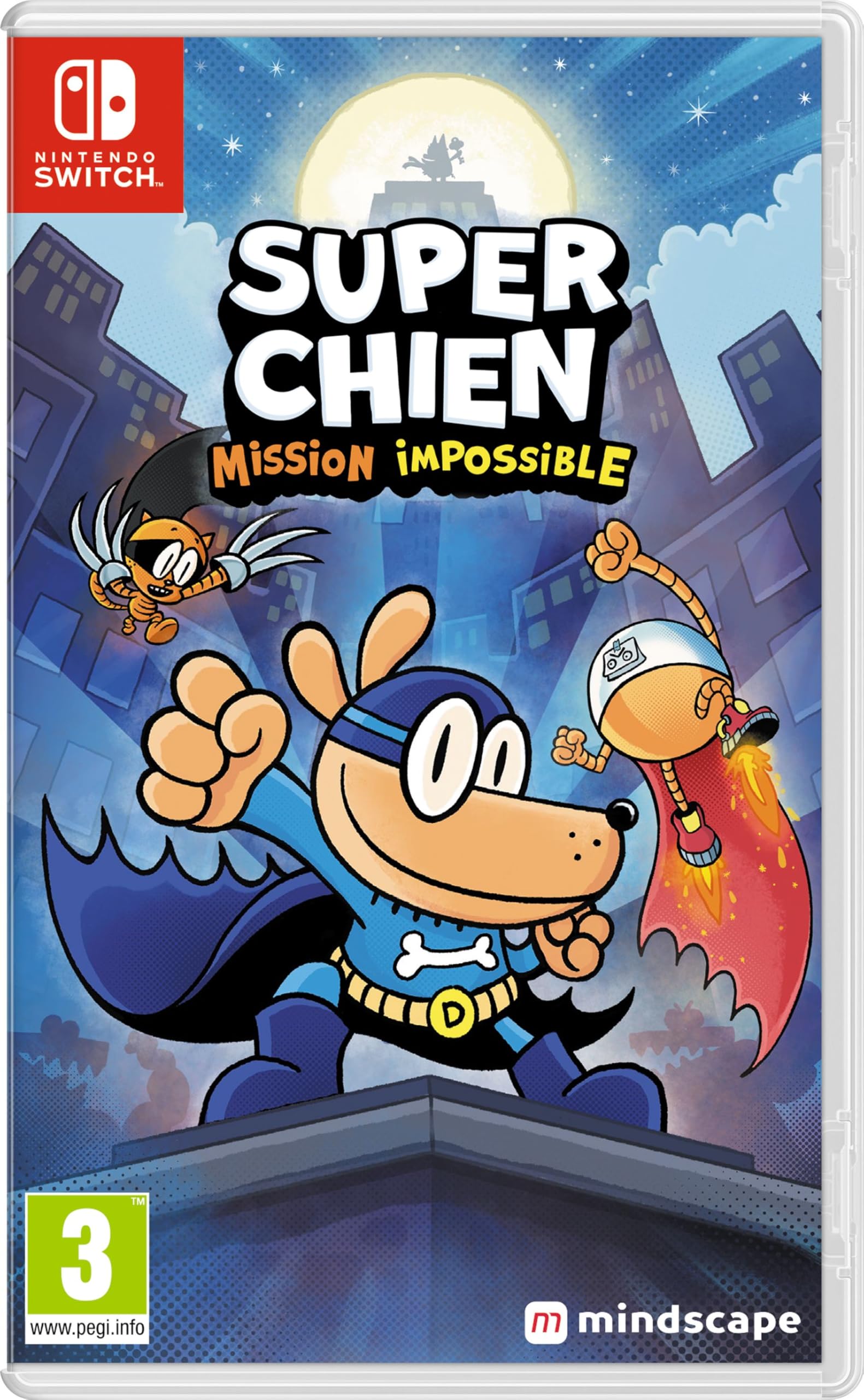 jaquette du jeu vidéo Super Chien: Mission impossible