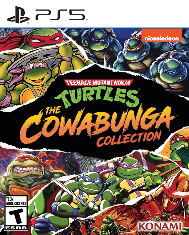 jaquette du jeu vidéo Teenage Mutant Ninja Turtles: The Cowabunga Collection