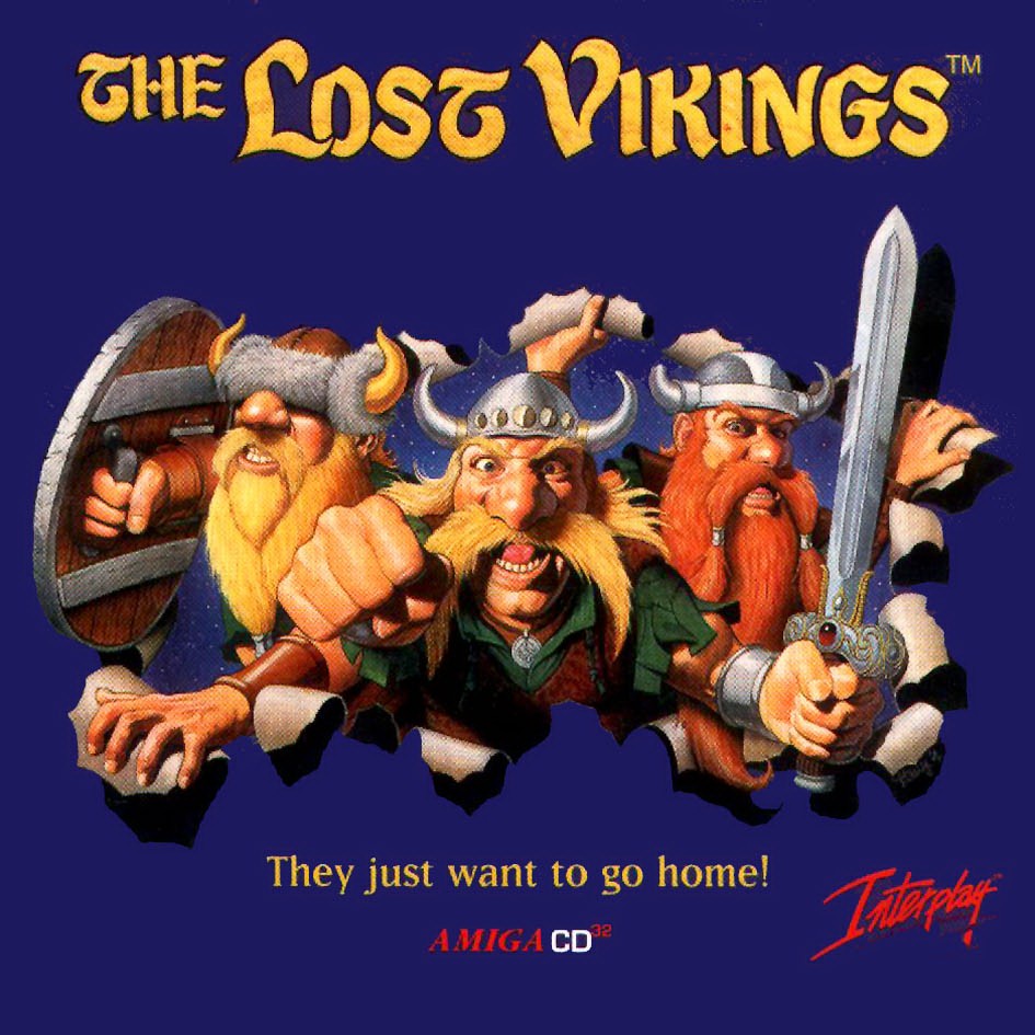 jaquette du jeu vidéo The Lost Vikings