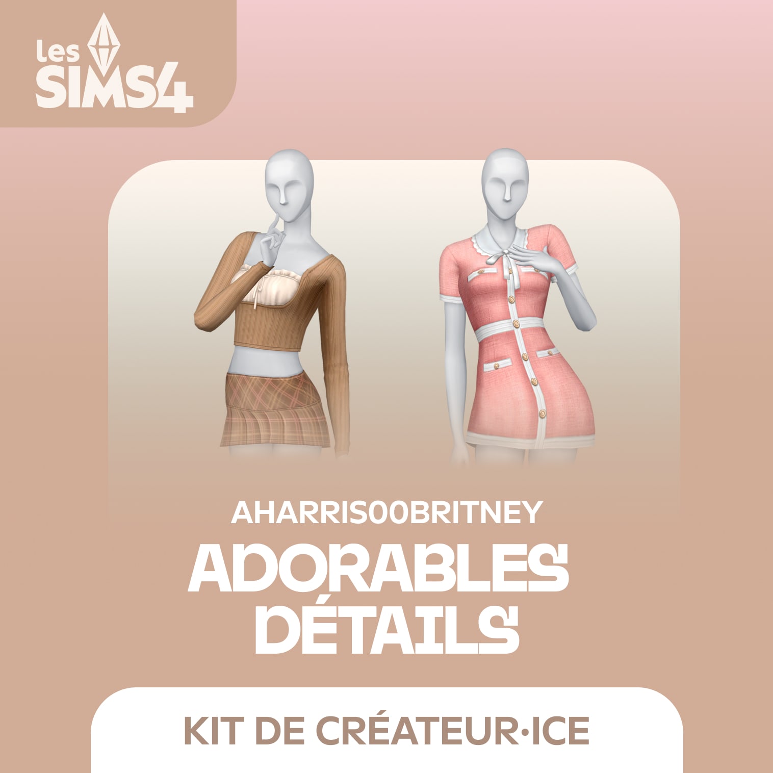 jaquette du jeu vidéo Les Sims 4 Kit Adorables Détails