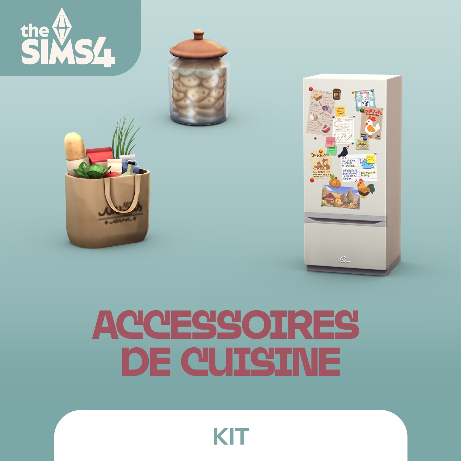 jaquette du jeu vidéo Les Sims 4 Kit Accessoires De Cuisine