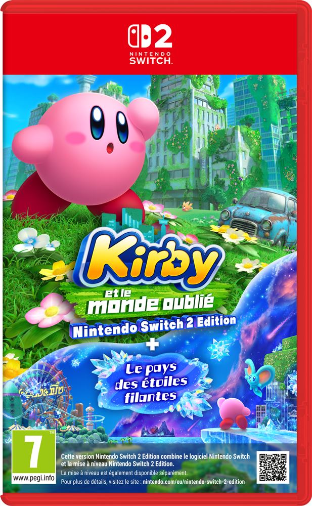 jaquette du jeu vidéo Kirby Et Le Monde Oublié + Le Pays Des Étoiles Filantes