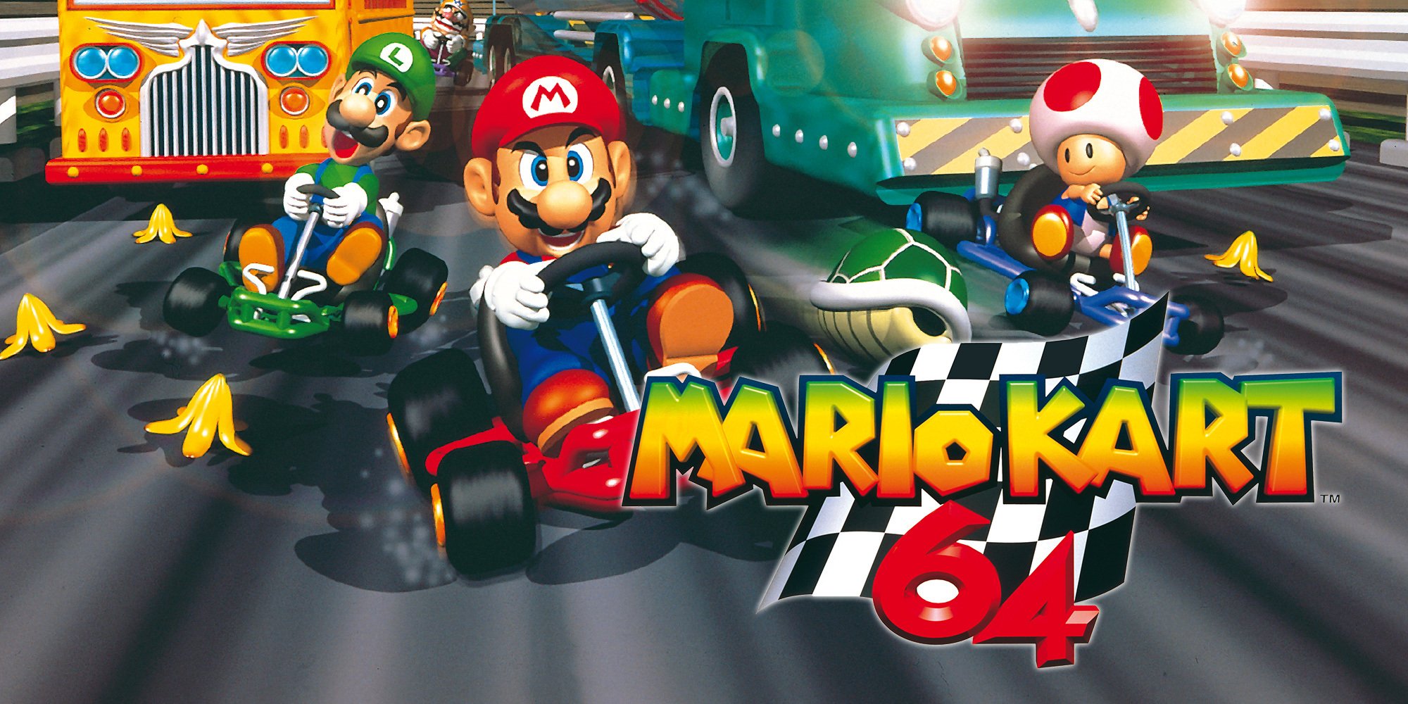 jaquette du jeu vidéo Mario Kart 64