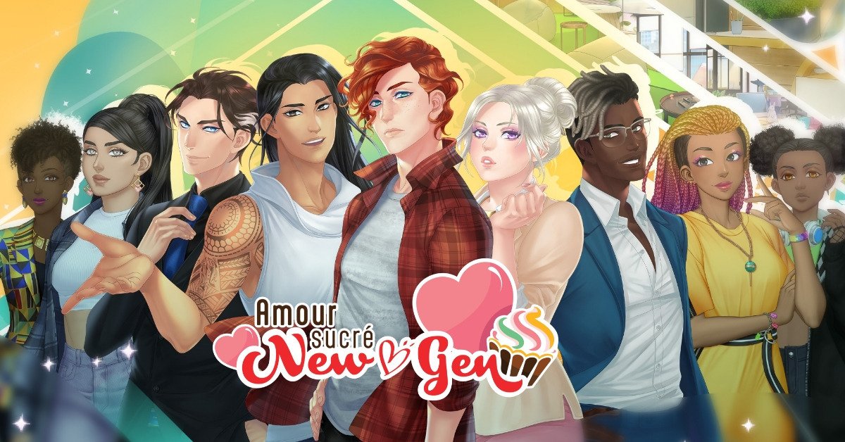 jaquette du jeu vidéo Amour Sucré NewGen