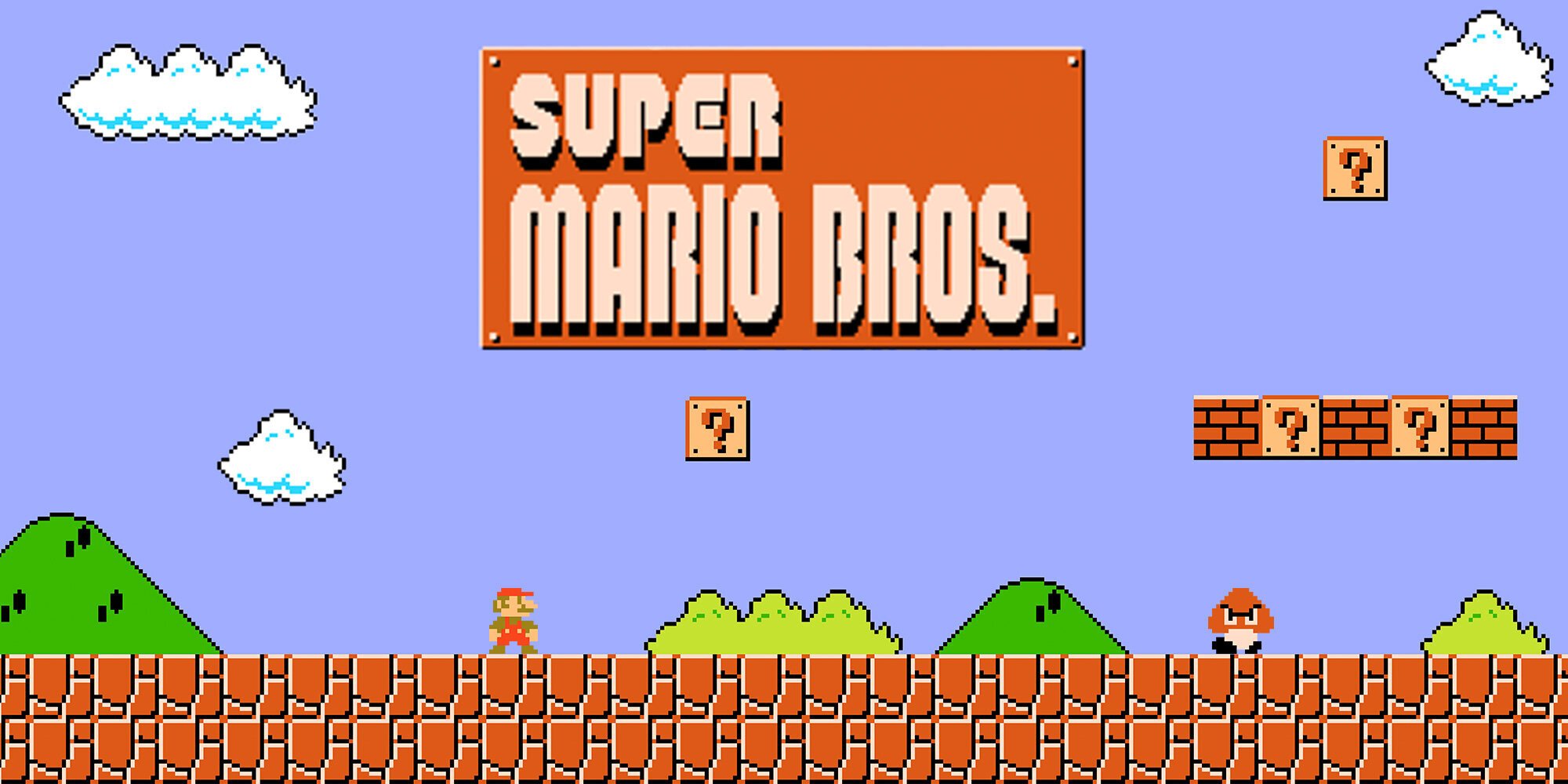 jaquette du jeu vidéo Super Mario Bros.