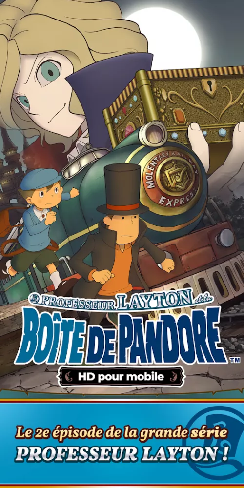 jaquette du jeu vidéo Professeur Layton et la Boîte de Pandore