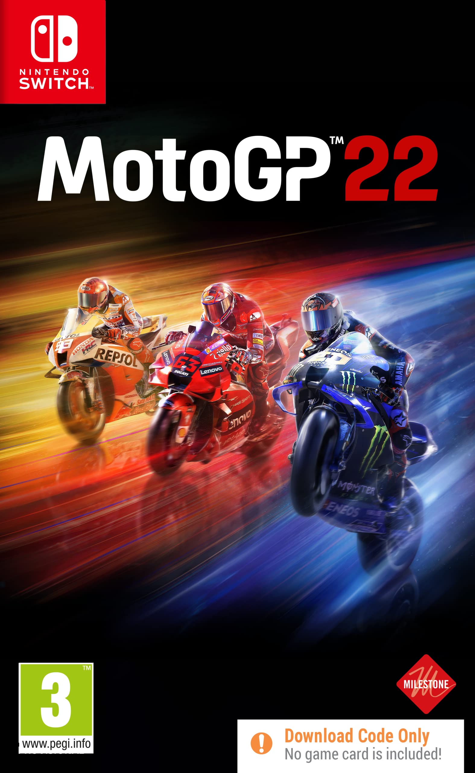jaquette du jeu vidéo MotoGP 22