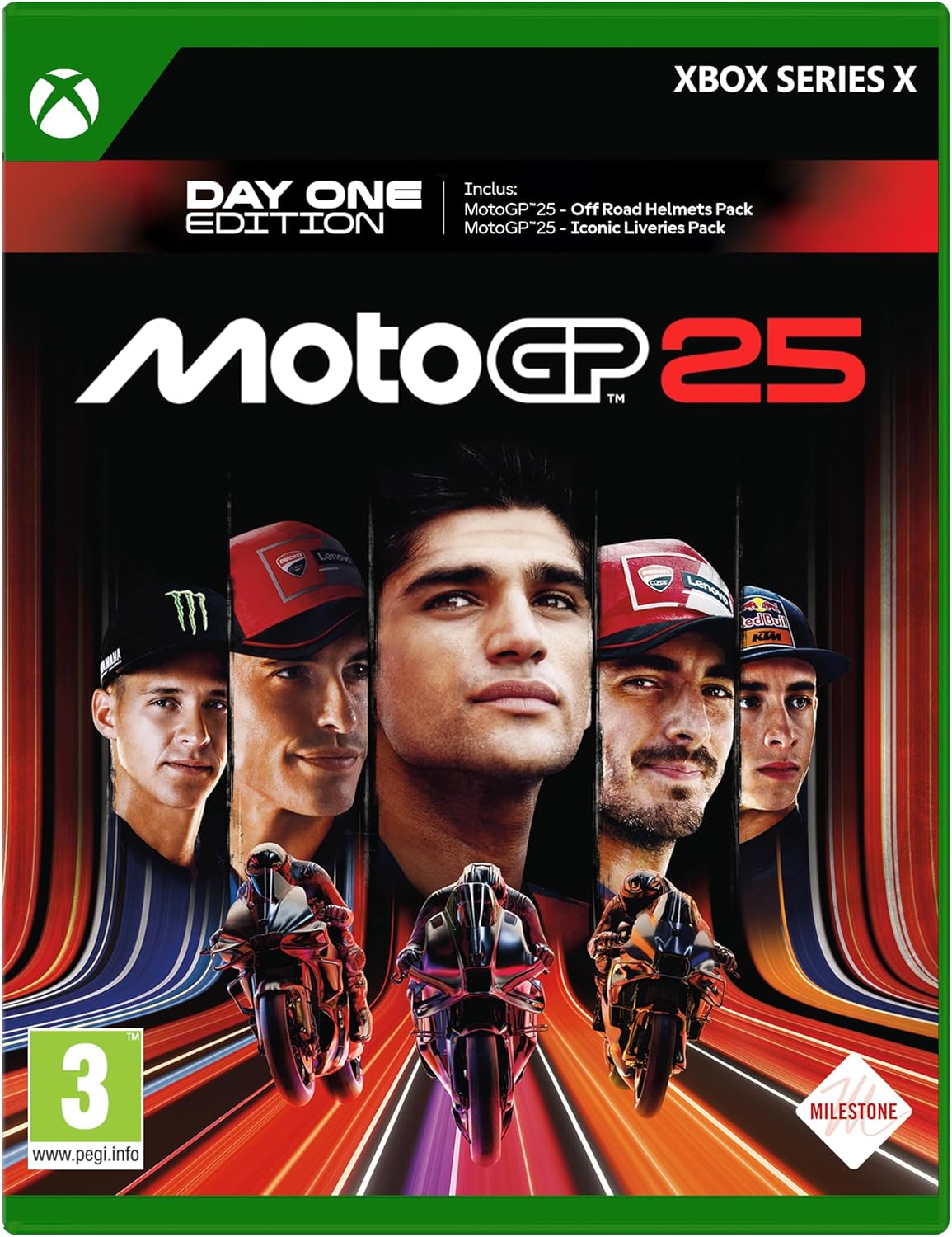 jaquette du jeu vidéo MotoGP 25