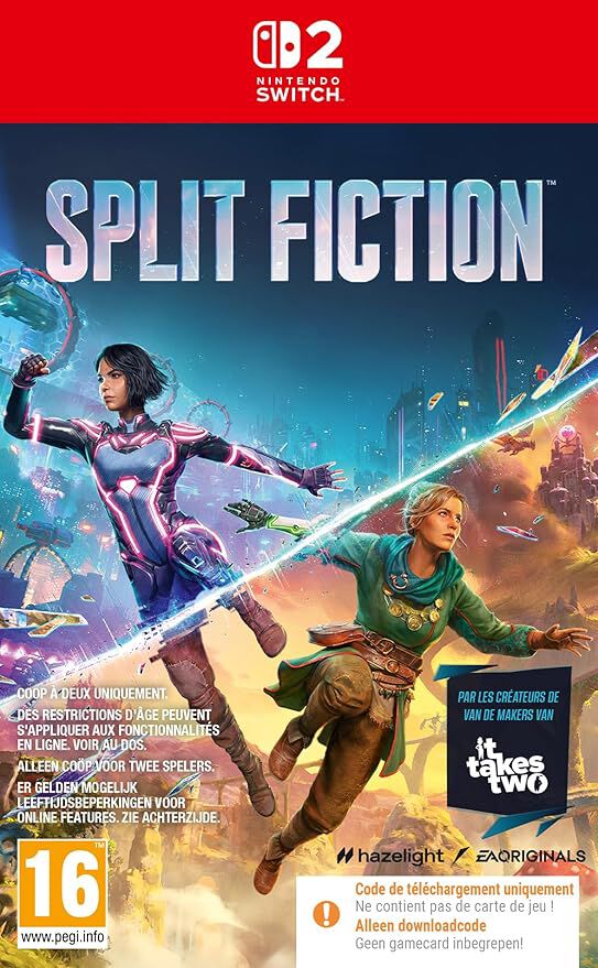 jaquette du jeu vidéo Split Fiction