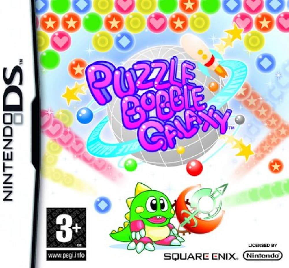 jaquette du jeu vidéo Puzzle Bobble Galaxy