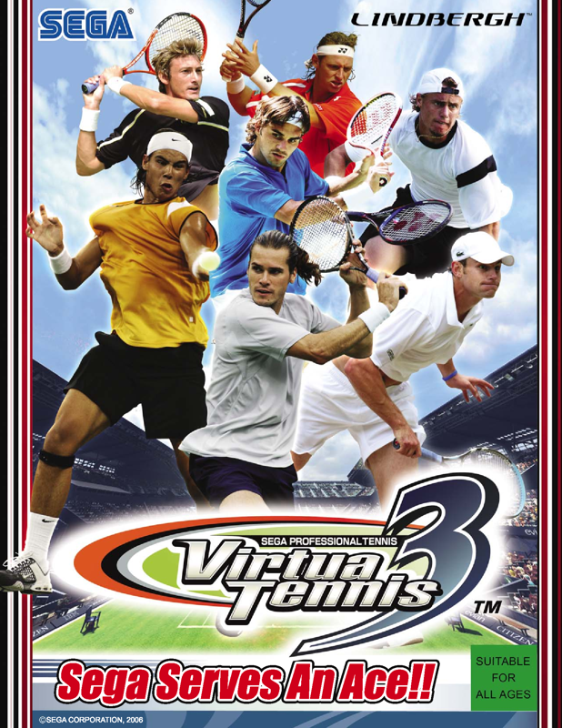 jaquette du jeu vidéo Virtua Tennis 3