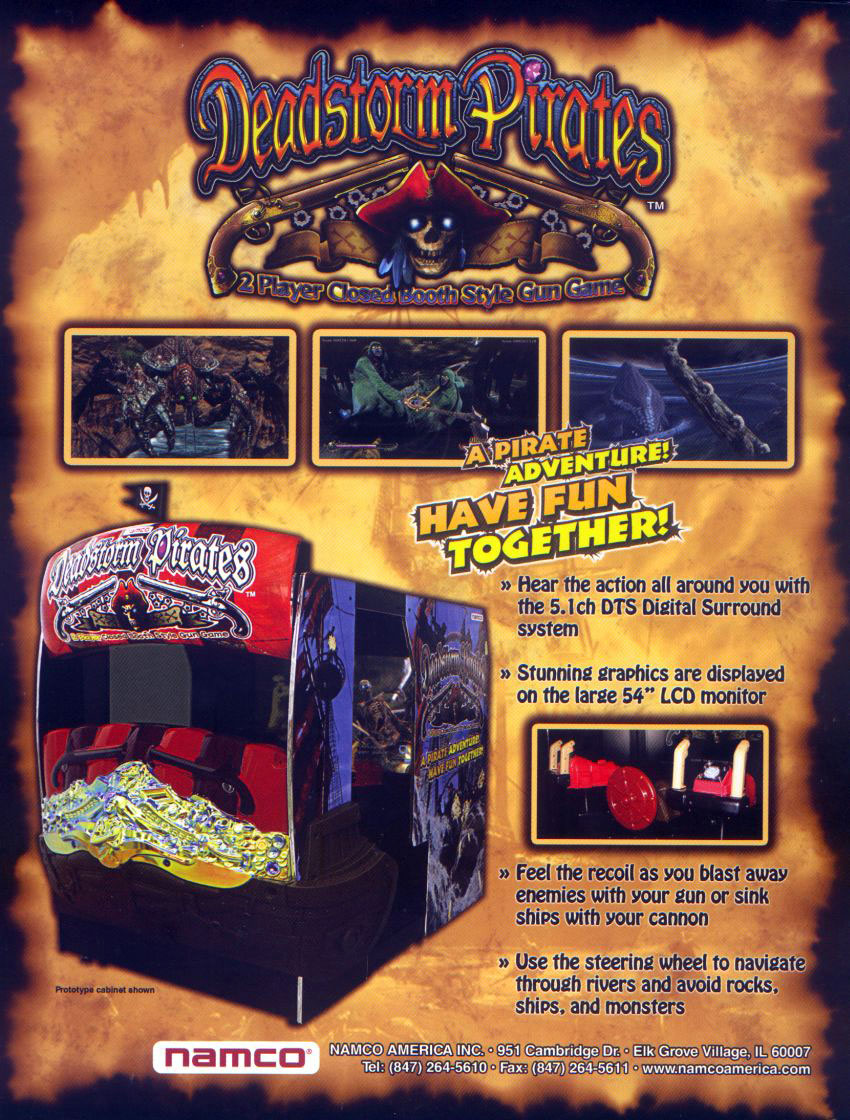 jaquette du jeu vidéo Deadstorm Pirates