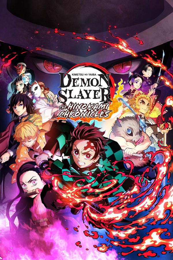 jaquette du jeu vidéo Demon Slayer -Kimetsu no Yaiba- The Hinokami Chronicles