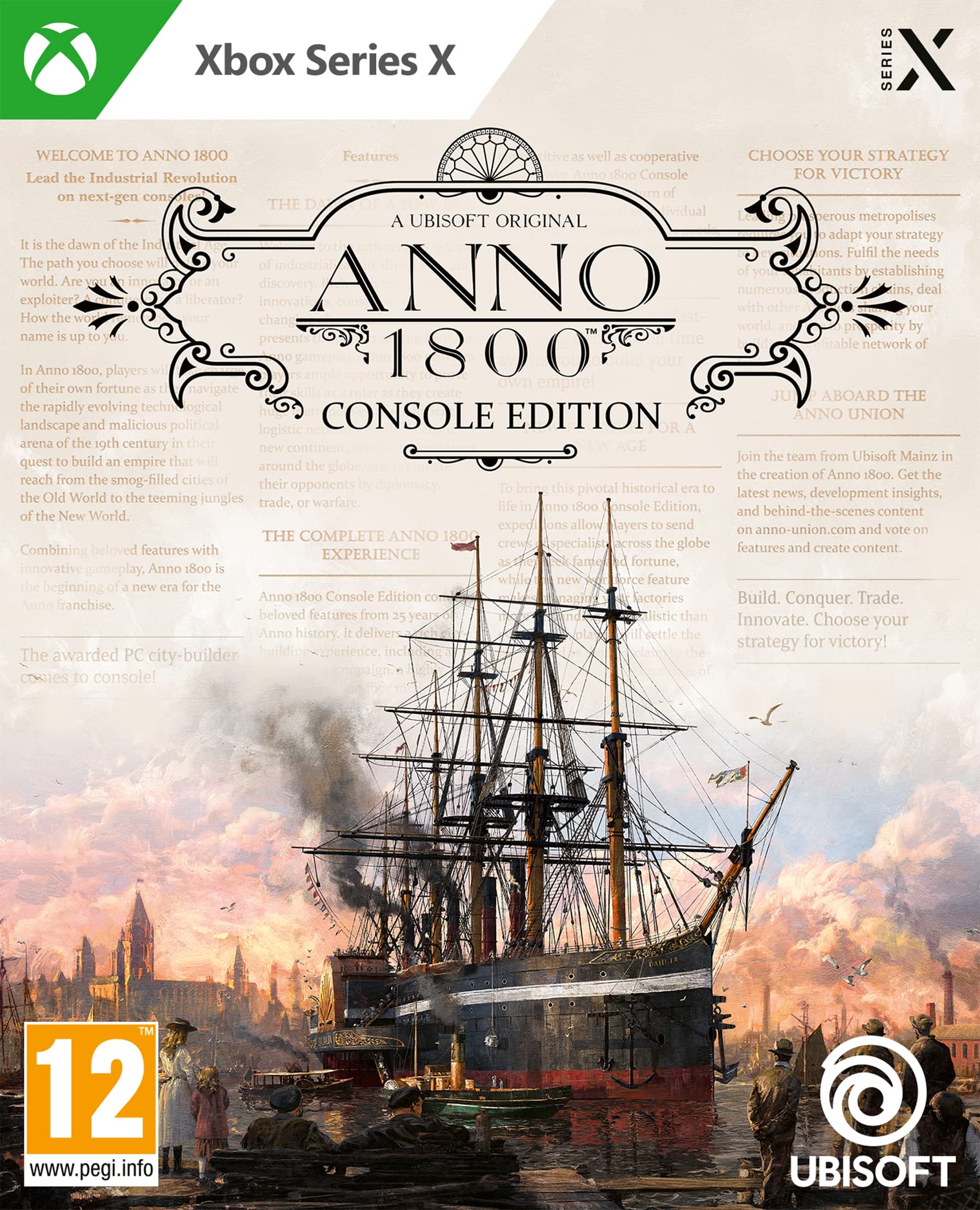 jaquette du jeu vidéo Anno 1800