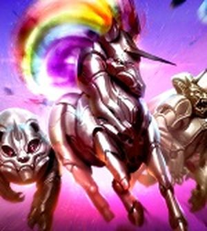 jaquette du jeu vidéo Robot Unicorn Attack Evolution