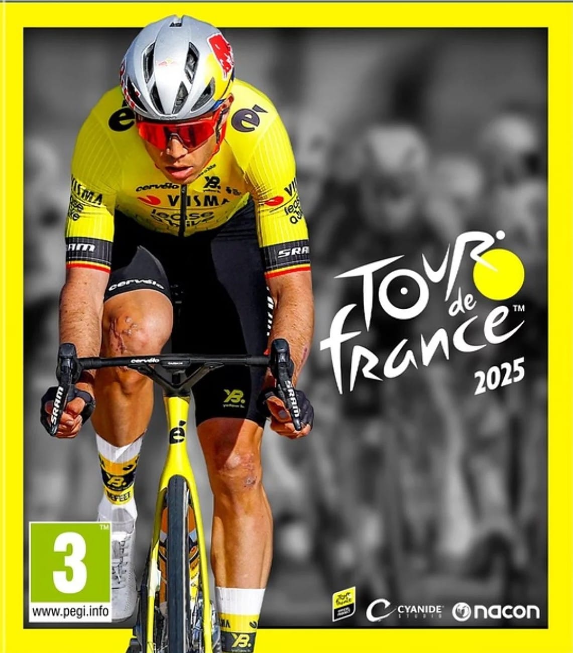 jaquette du jeu vidéo Tour de France 2025