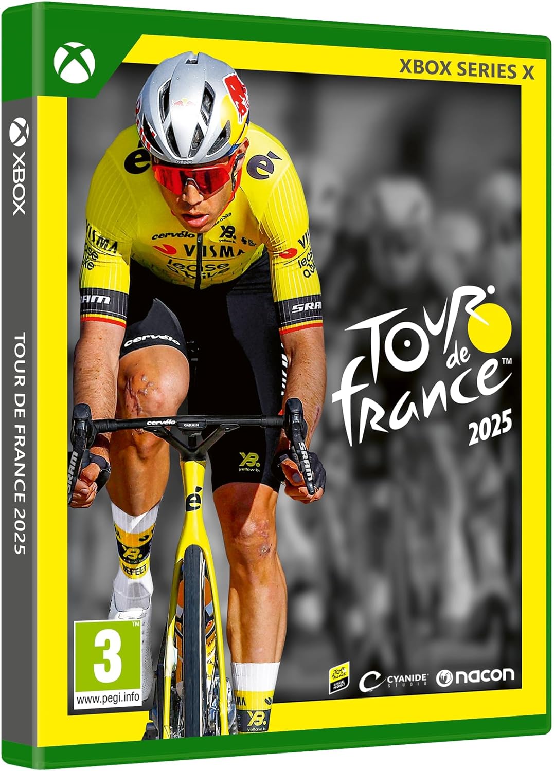 jaquette du jeu vidéo Tour de France 2025
