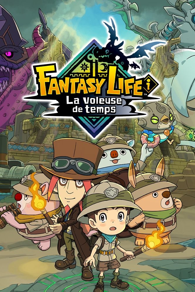 jaquette du jeu vidéo FANTASY LIFE i : La voleuse de temps