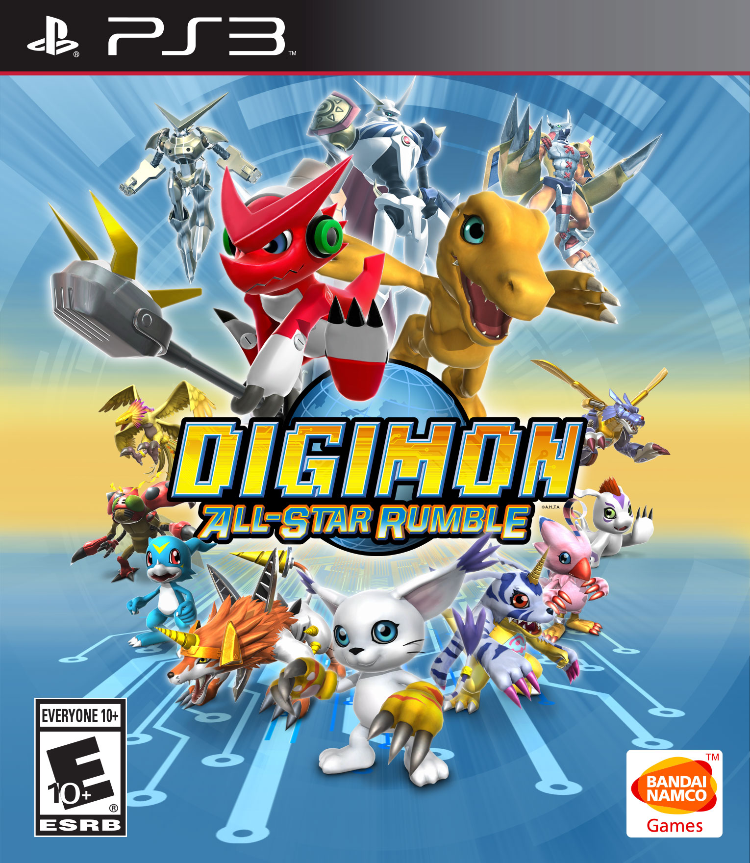 jaquette du jeu vidéo Digimon All-Star Rumble