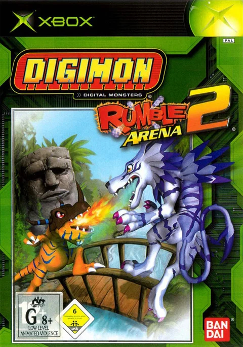 jaquette du jeu vidéo Digimon Rumble Arena 2