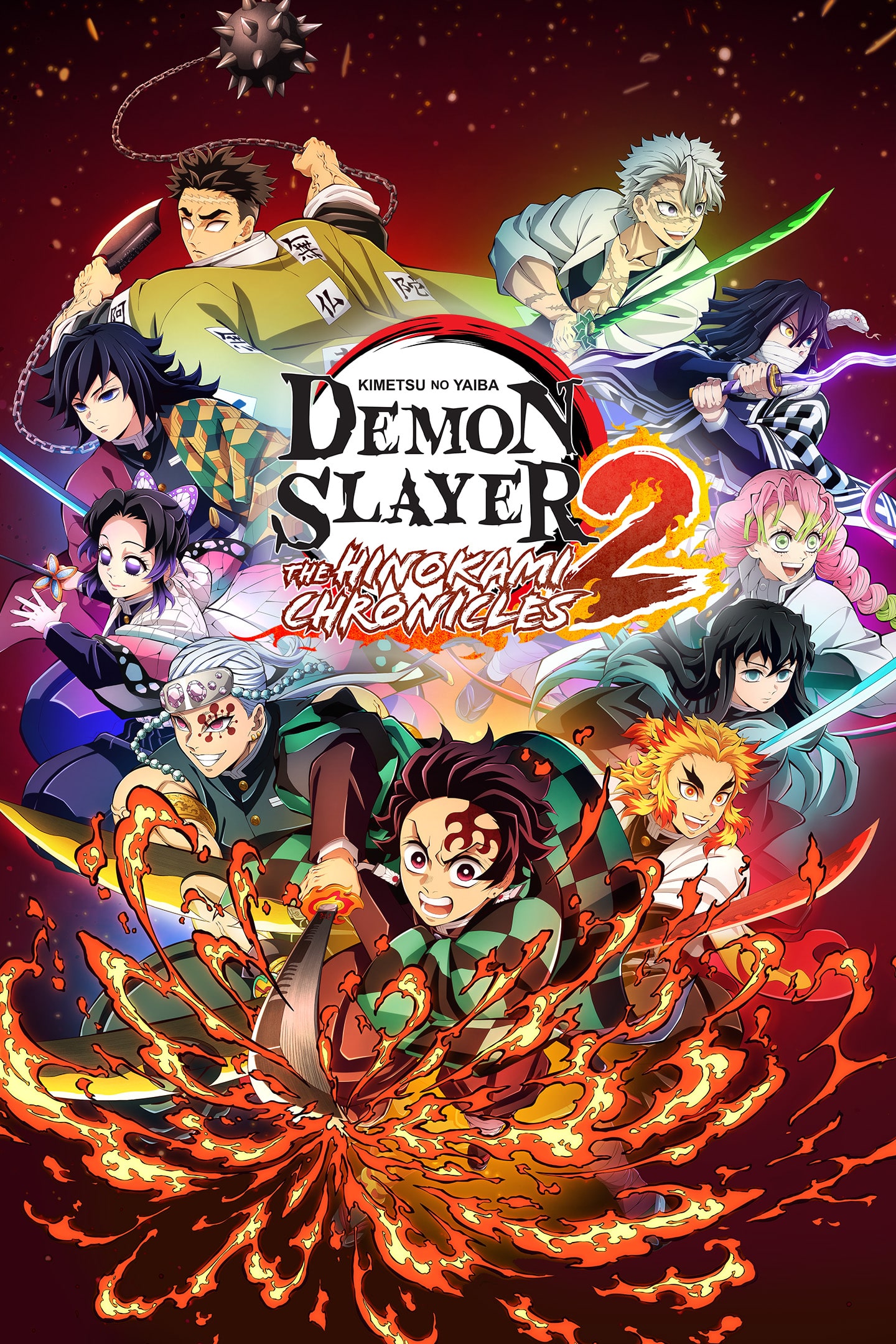 jaquette du jeu vidéo Demon Slayer -Kimetsu no Yaiba- The Hinokami Chronicles 2