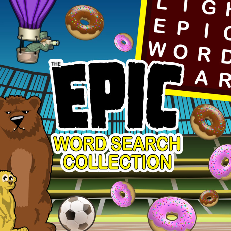 jaquette du jeu vidéo Epic Word Search Collection
