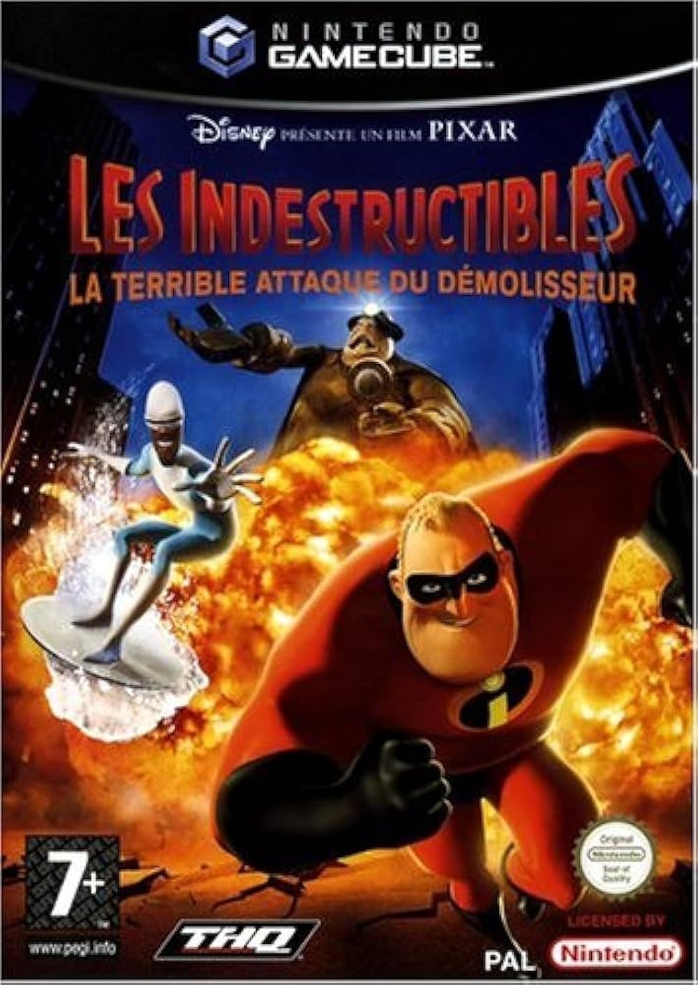 jaquette du jeu vidéo Les Indestructibles : La Terrible Attaque du Démolisseur