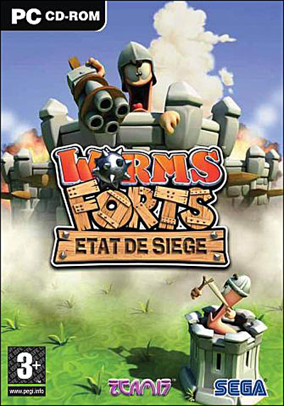 jaquette du jeu vidéo Worms Forts : État de Siège