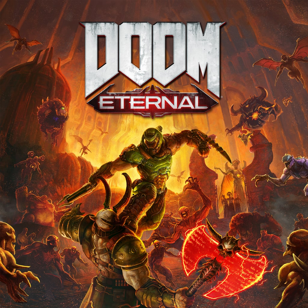 jaquette du jeu vidéo Doom Eternal