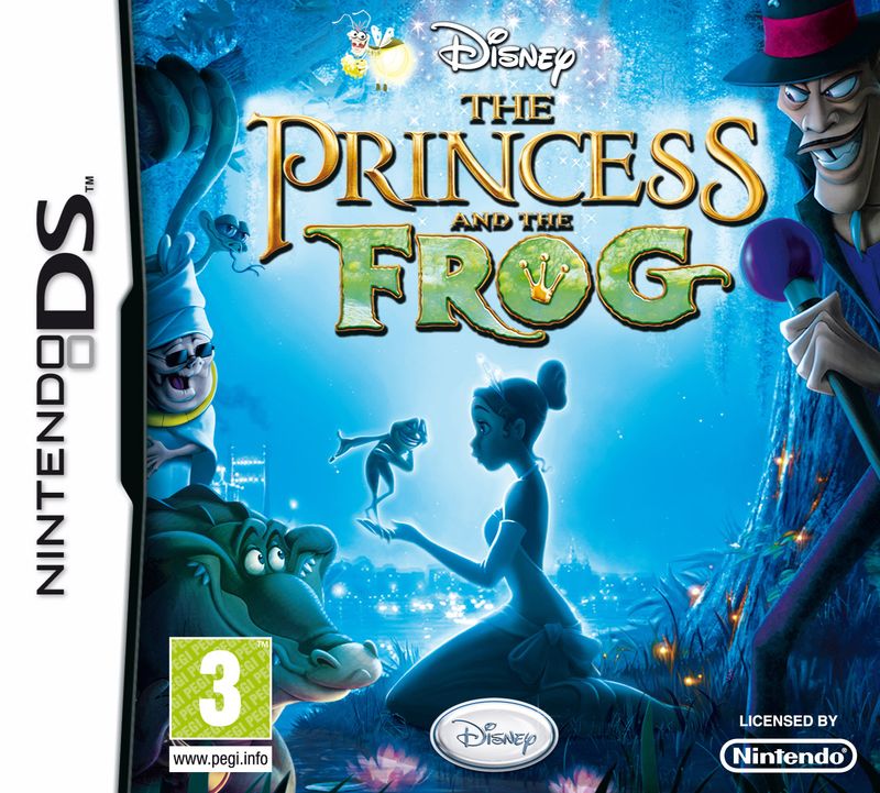 jaquette du jeu vidéo La Princesse et la Grenouille