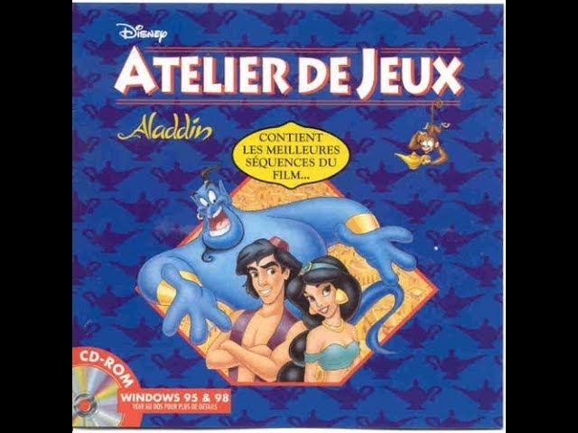jaquette du jeu vidéo Atelier de jeu Aladdin