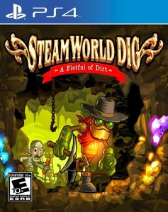 jaquette du jeu vidéo SteamWorld Dig: A Fistful of Dirt
