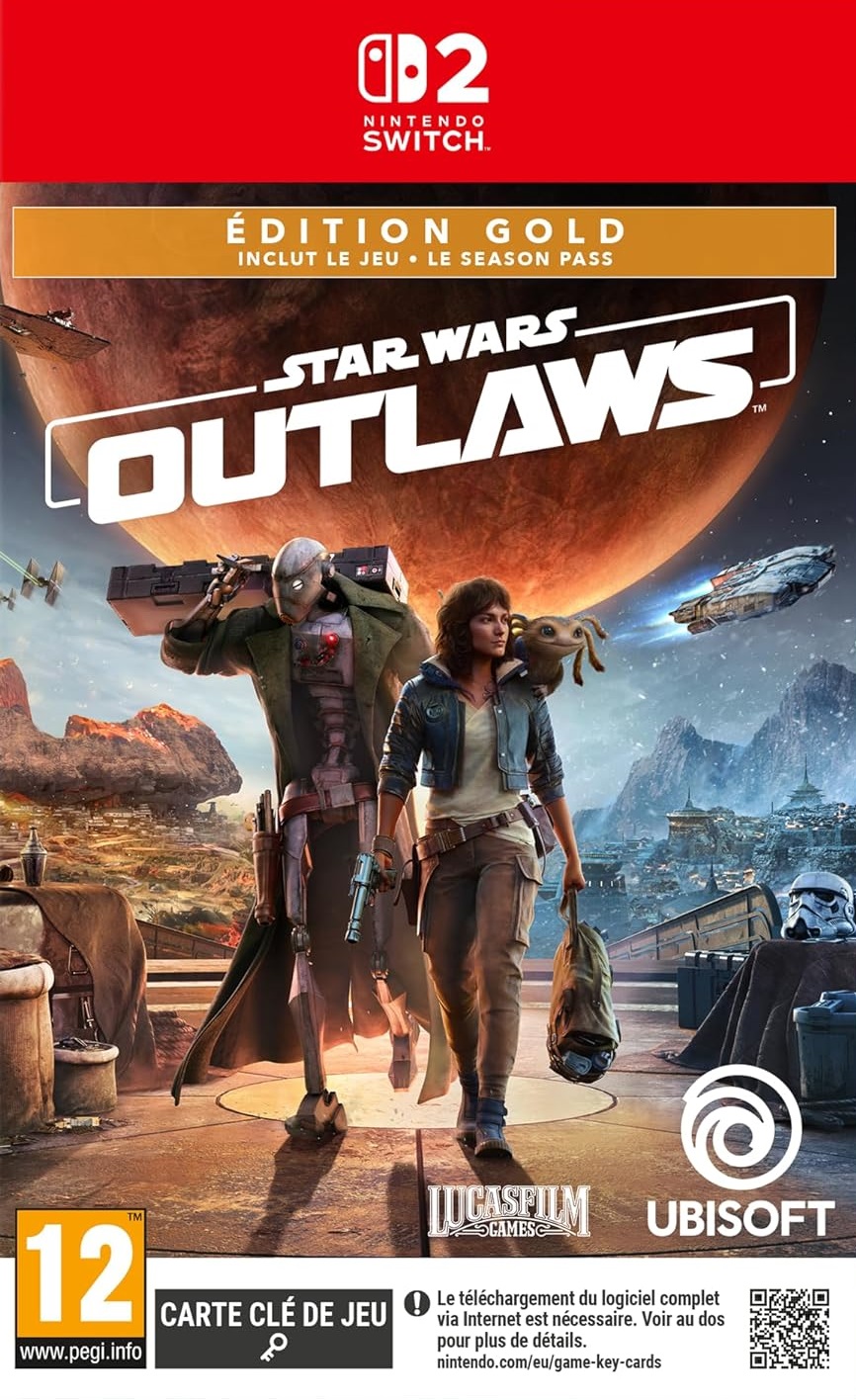 jaquette du jeu vidéo Star Wars Outlaws
