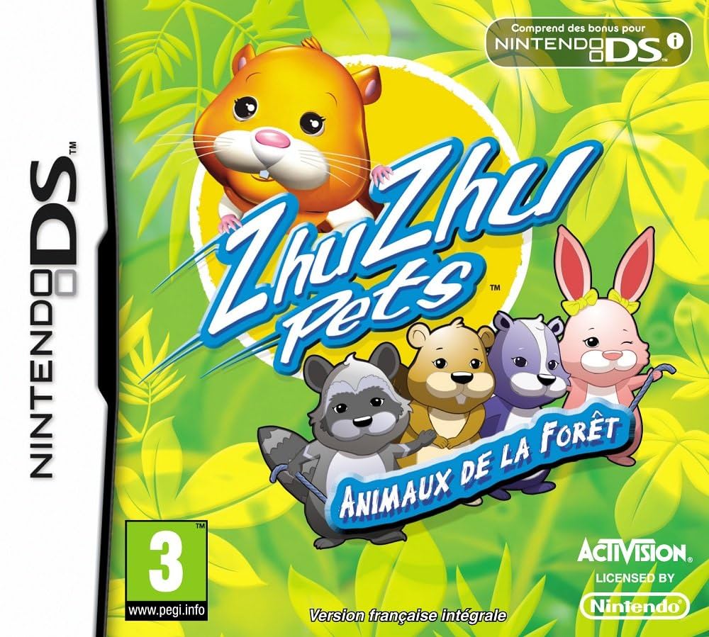 jaquette du jeu vidéo Zhu Zhu Pets 2 : Animaux de la Forêt