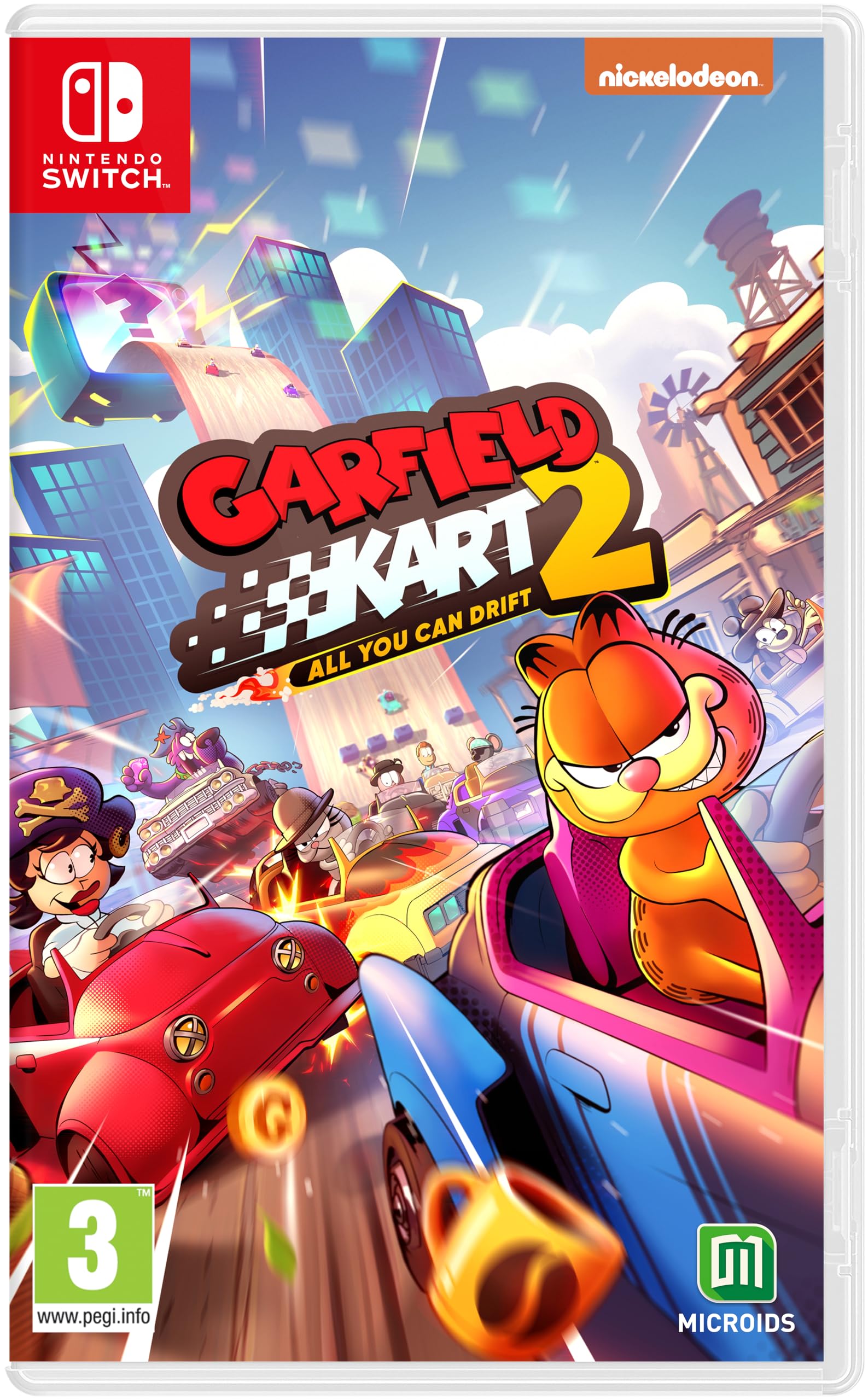 jaquette du jeu vidéo Garfield Kart 2 - All You Can Drift