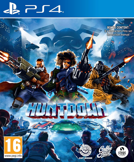 jaquette du jeu vidéo Huntdown