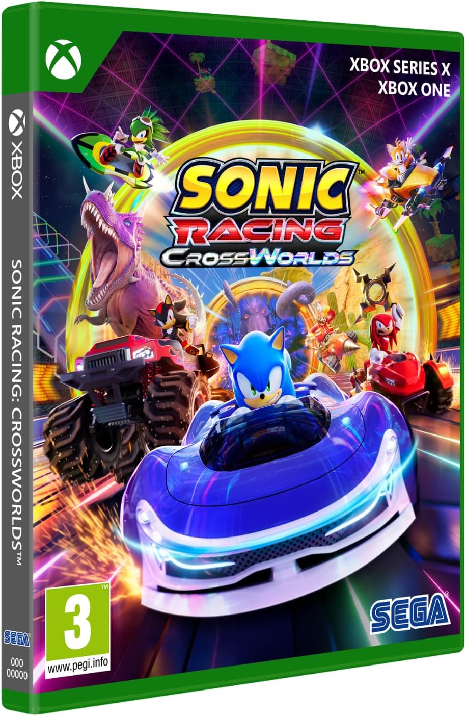 jaquette du jeu vidéo Sonic Racing: CrossWorlds