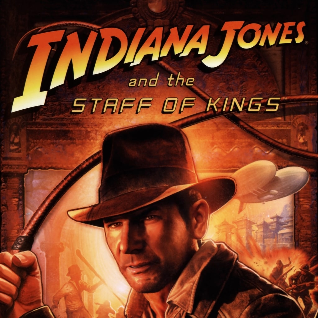 jaquette du jeu vidéo Indiana Jones et le Sceptre des Rois